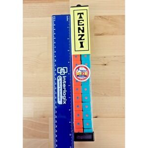 TENZI Dice Game 4 Colors Teal White Orange Green Fast Frenzy Family Fun Set NEW